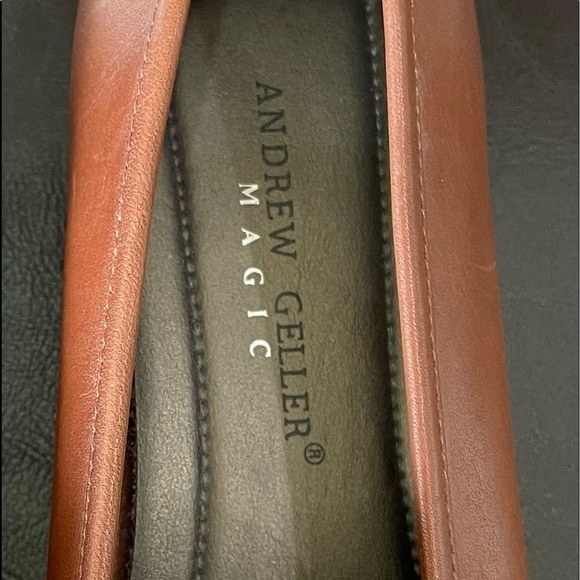 Andrew Geller Magic Cherish leather shoes size 7 1/2 excellent used condition - Picture 17 of 17
